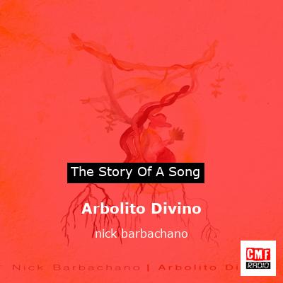 final cover Arbolito Divino nick barbachano
