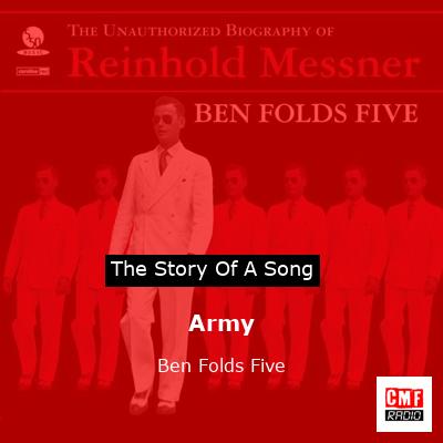 Army – Ben Folds Five