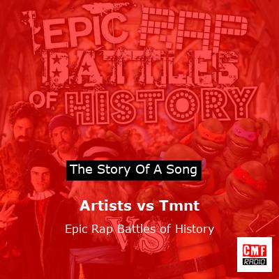 final cover Artists vs Tmnt Epic Rap Battles of History