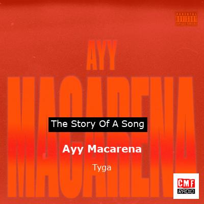 final cover Ayy Macarena Tyga