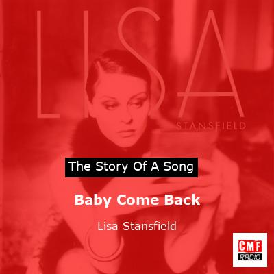 Baby Come Back – Lisa Stansfield