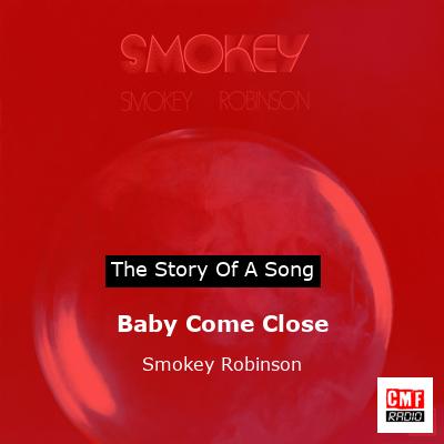 final cover Baby Come Close Smokey Robinson