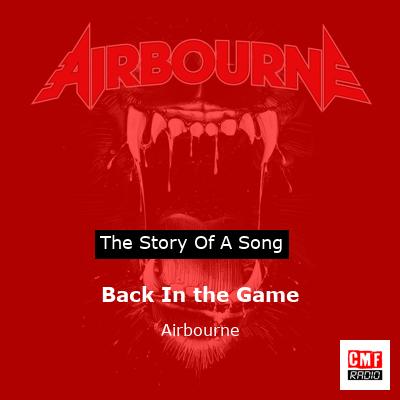 final cover Back In the Game Airbourne