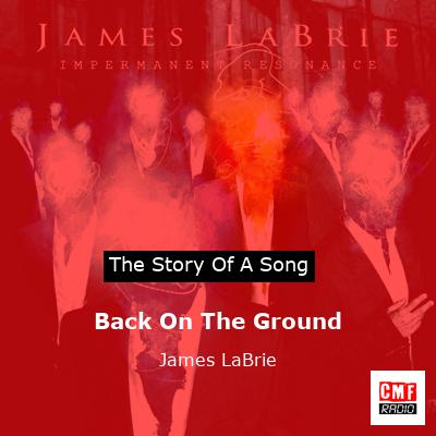 Back On The Ground – James LaBrie