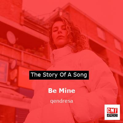 final cover Be Mine qendresa