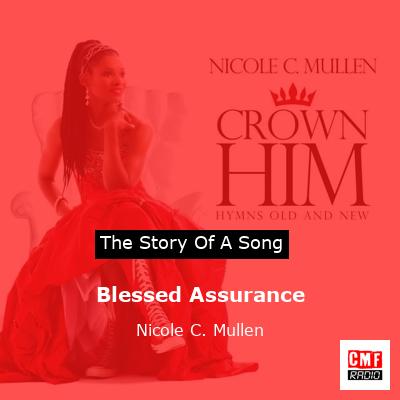 Blessed Assurance – Nicole C. Mullen