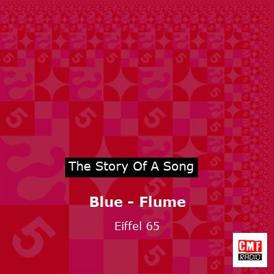 final cover Blue Flume Eiffel 65