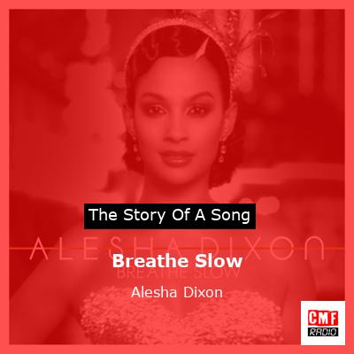 final cover Breathe Slow Alesha Dixon