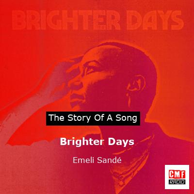 final cover Brighter Days Emeli Sande