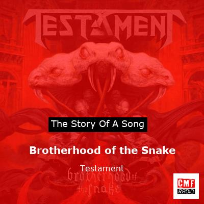 Brotherhood of the Snake – Testament