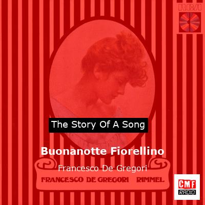 final cover Buonanotte Fiorellino Francesco De Gregori