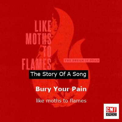 final cover Bury Your Pain like moths to flames