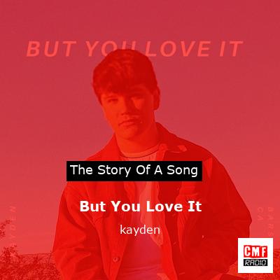 But You Love It – kayden