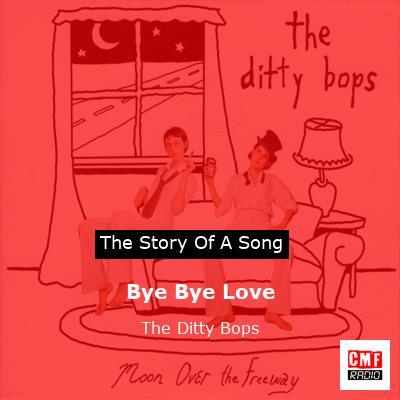 final cover Bye Bye Love The Ditty Bops
