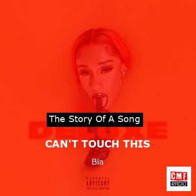 CAN’T TOUCH THIS – Bia