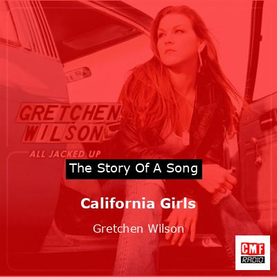 final cover California Girls Gretchen Wilson