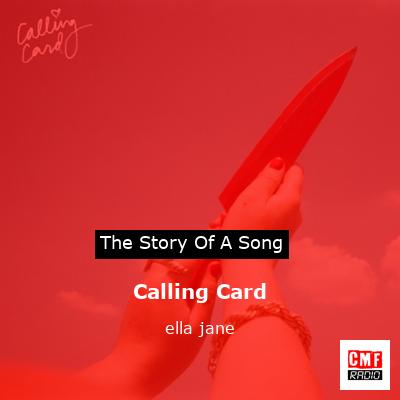 Calling Card – ella jane