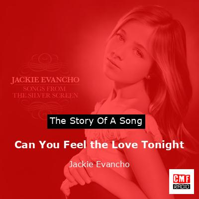 Can You Feel the Love Tonight – Jackie Evancho