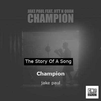 Champion – jake paul