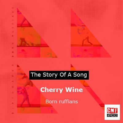 final cover Cherry Wine Born ruffians