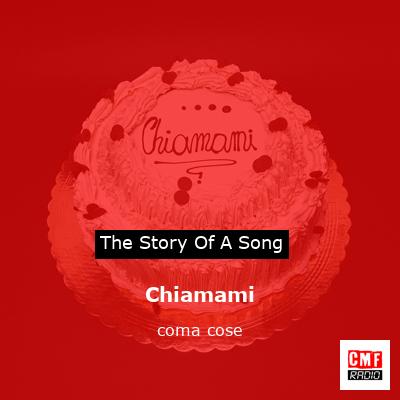 final cover Chiamami coma cose