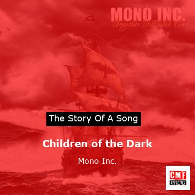 final cover Children of the Dark Mono Inc