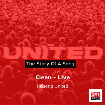 final cover Clean Live Hillsong United