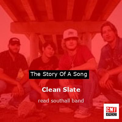 Clean Slate – read southall band