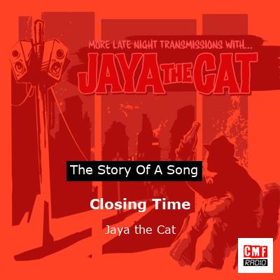 final cover Closing Time Jaya the Cat