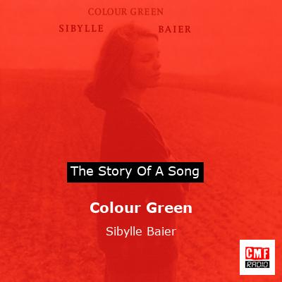 Colour Green – Sibylle Baier