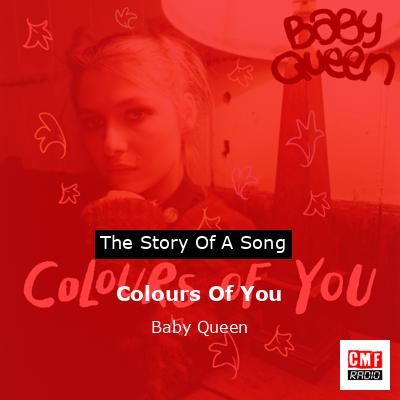 final cover Colours Of You Baby Queen