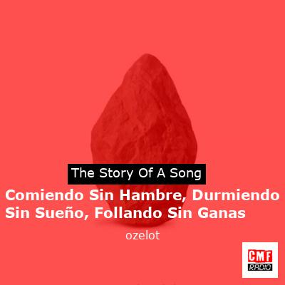 final cover Comiendo Sin Hambre Durmiendo Sin Sueno Follando Sin Ganas ozelot