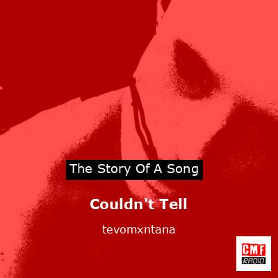 Couldn’t Tell – tevomxntana