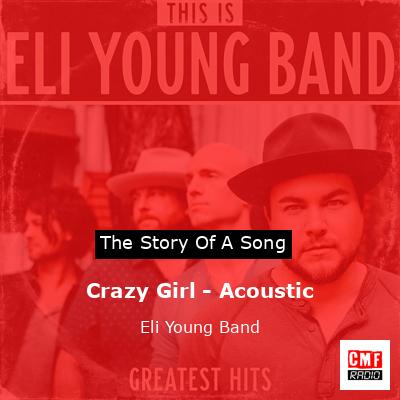 final cover Crazy Girl Acoustic Eli Young Band