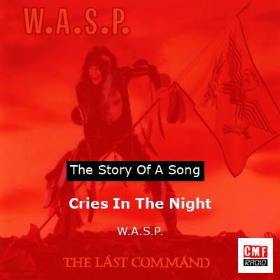 final cover Cries In The Night W.A.S.P