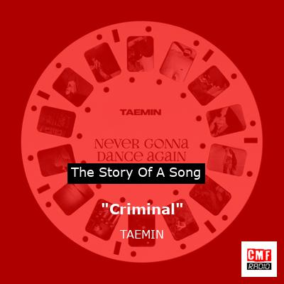 “Criminal” – TAEMIN