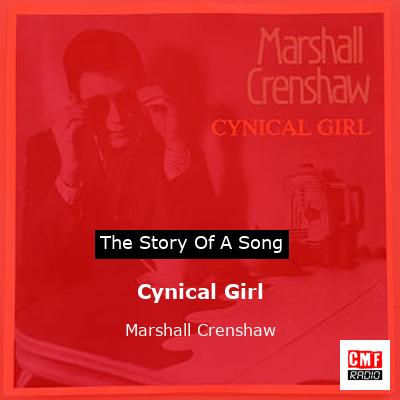 final cover Cynical Girl Marshall Crenshaw