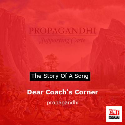 Dear Coach’s Corner – propagandhi
