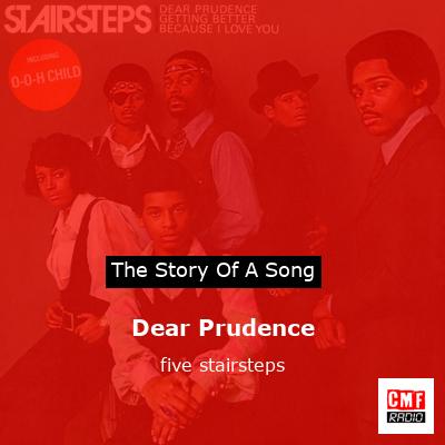 final cover Dear Prudence five stairsteps