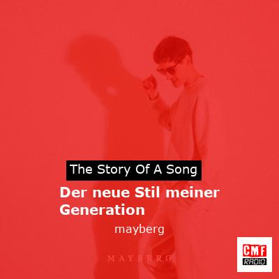 Der neue Stil meiner Generation – mayberg