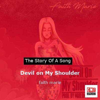 final cover Devil on My Shoulder faith marie