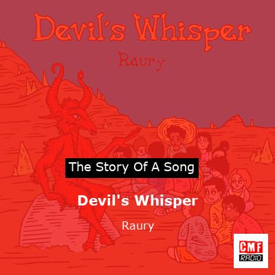 final cover Devils Whisper Raury