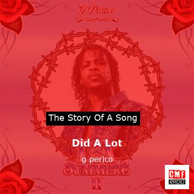 Did A Lot – g perico
