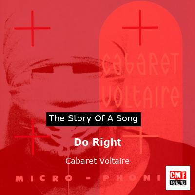 final cover Do Right Cabaret Voltaire
