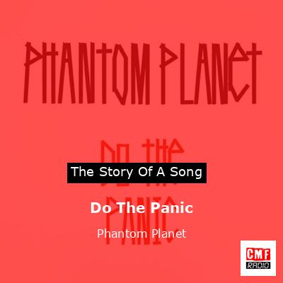 final cover Do The Panic Phantom Planet