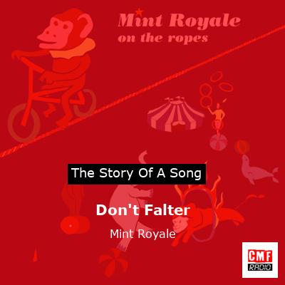 Don’t Falter – Mint Royale