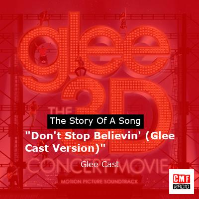 final cover Dont Stop Believin Glee Cast Version Glee Cast