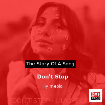 Don’t Stop – lily meola