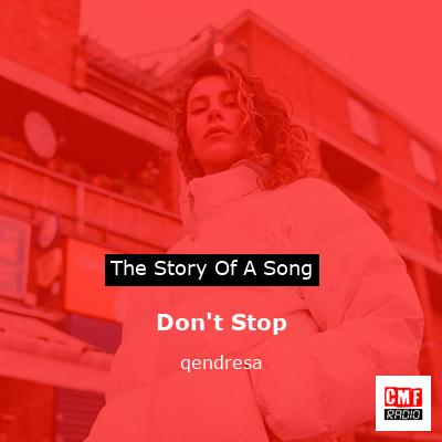 Don’t Stop – qendresa