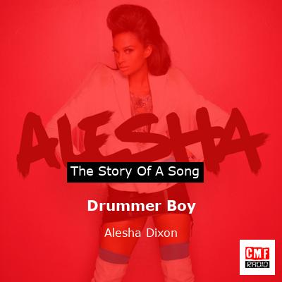 final cover Drummer Boy Alesha Dixon